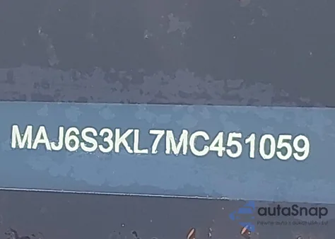 2021 Ford Ecosport Titanium from USA, damaged, VIN MAJ6S3KL7MC451059